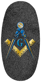 DASOV 370 SH BK Masonic Lodge Shimmer Black